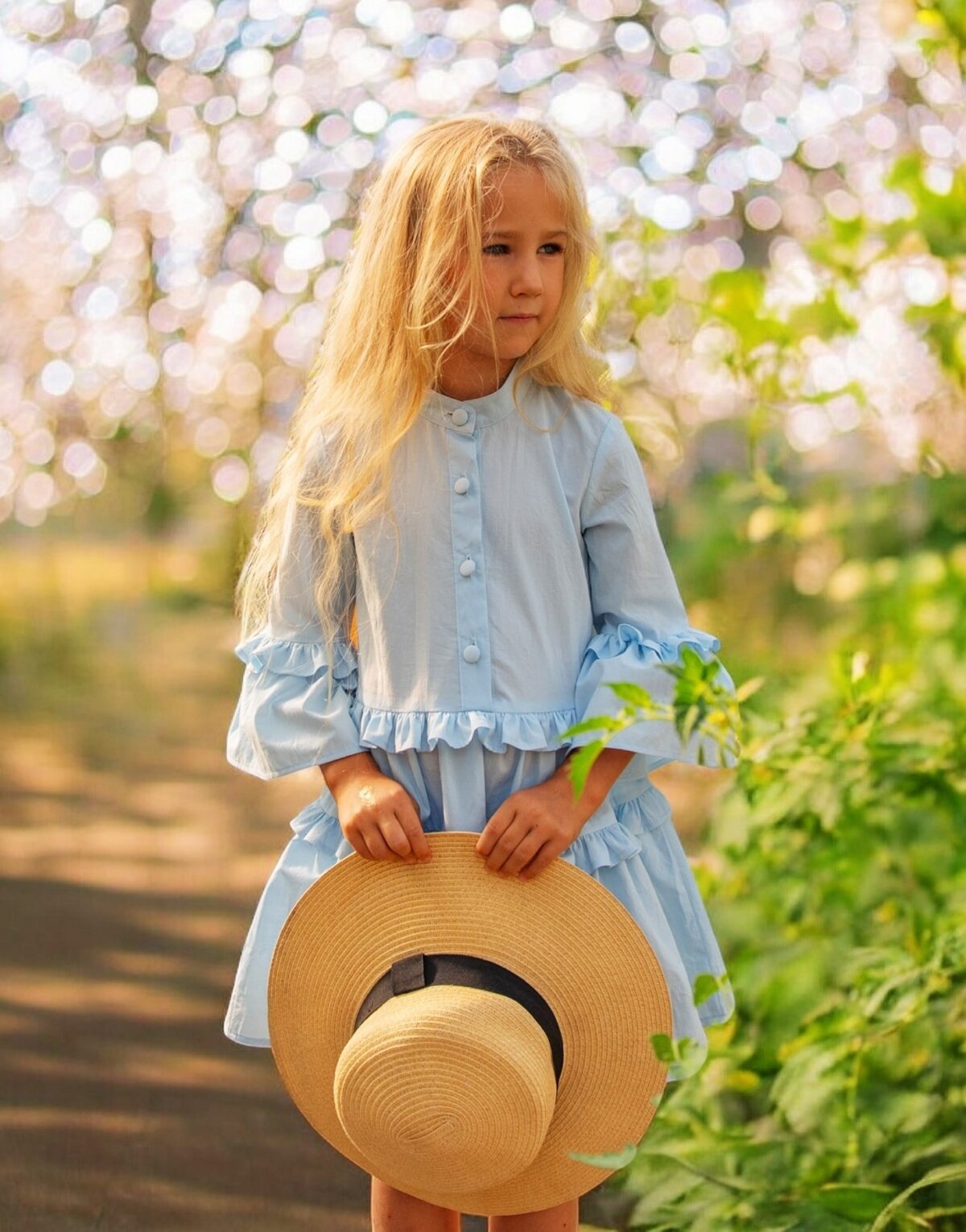 SHIRT DRESS WITH RUFFLES, ADELE