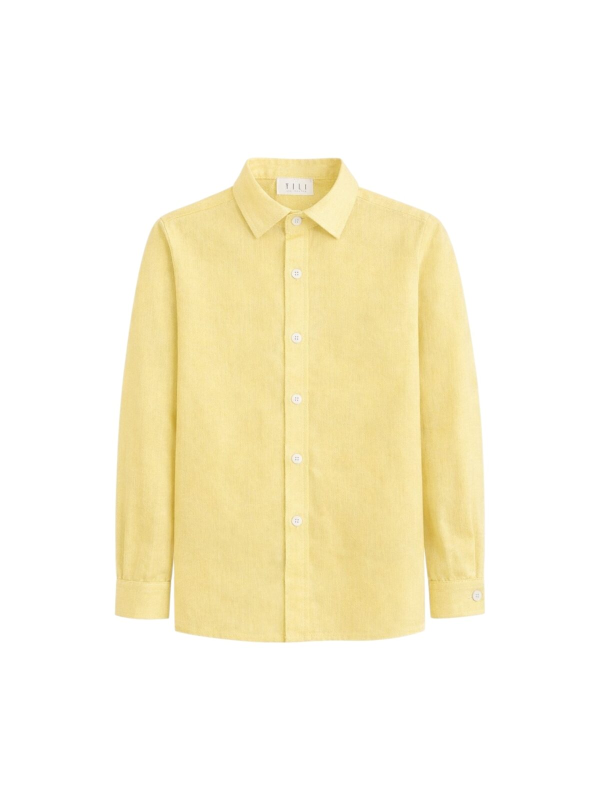 ZĒNU KREKLS KLASISKS 'SLIM FIT', BANANA