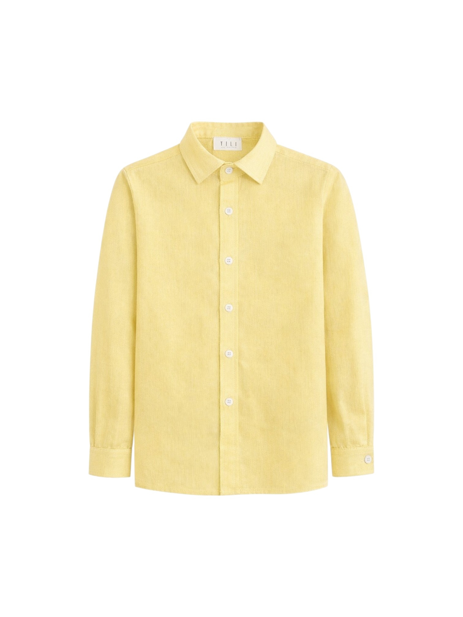 ZĒNU KREKLS KLASISKS 'SLIM FIT', BANANA